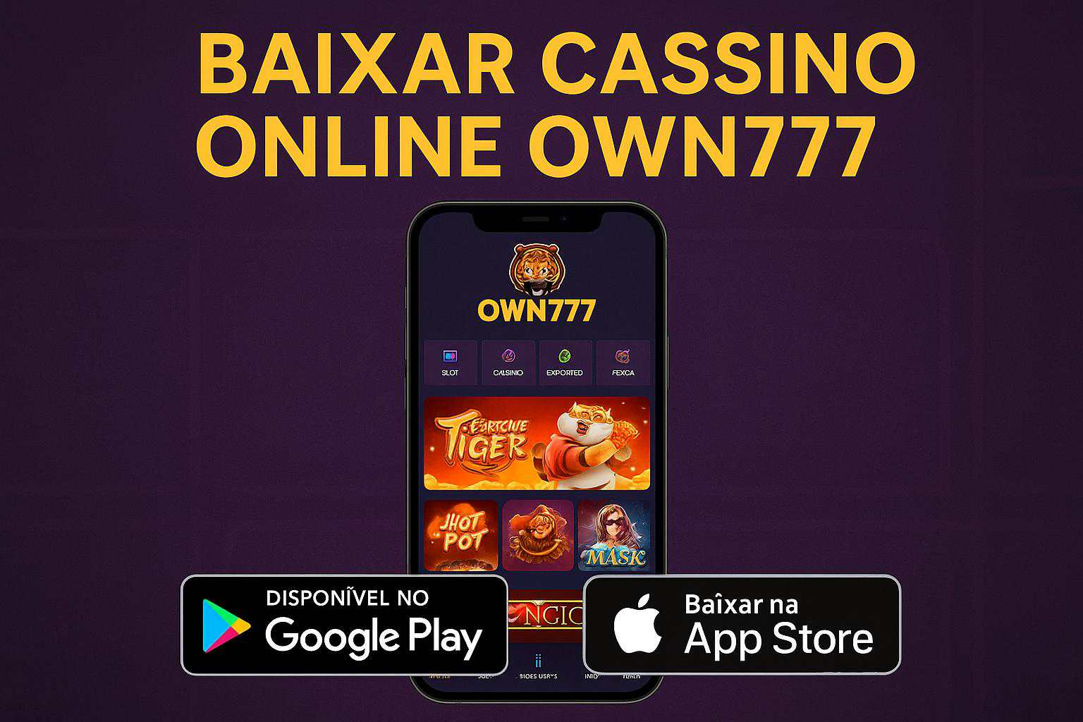 Baixar o OWN777 Cassino App