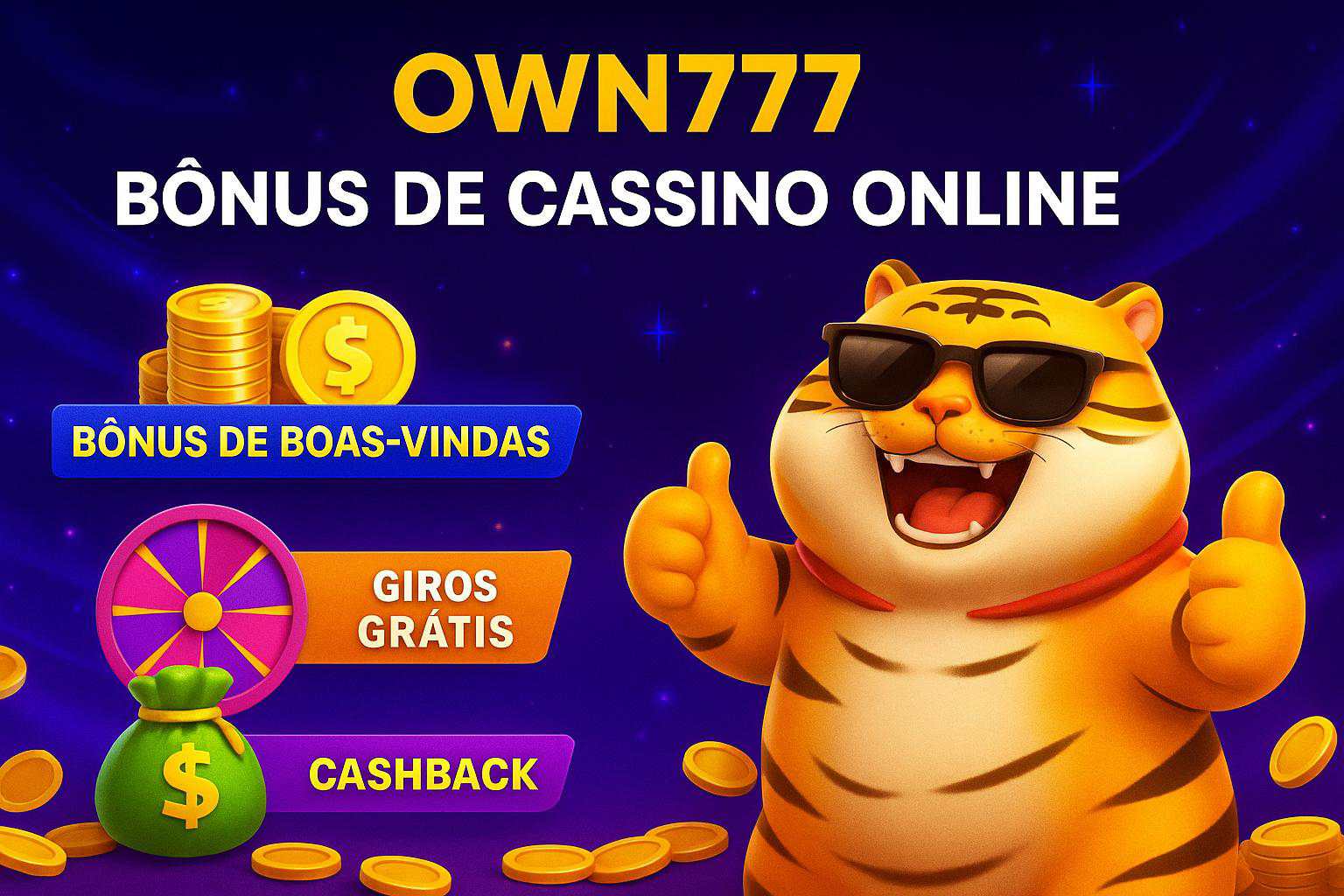 O bônus promocional OWN777 é uma ótima maneira de começar sua aventura