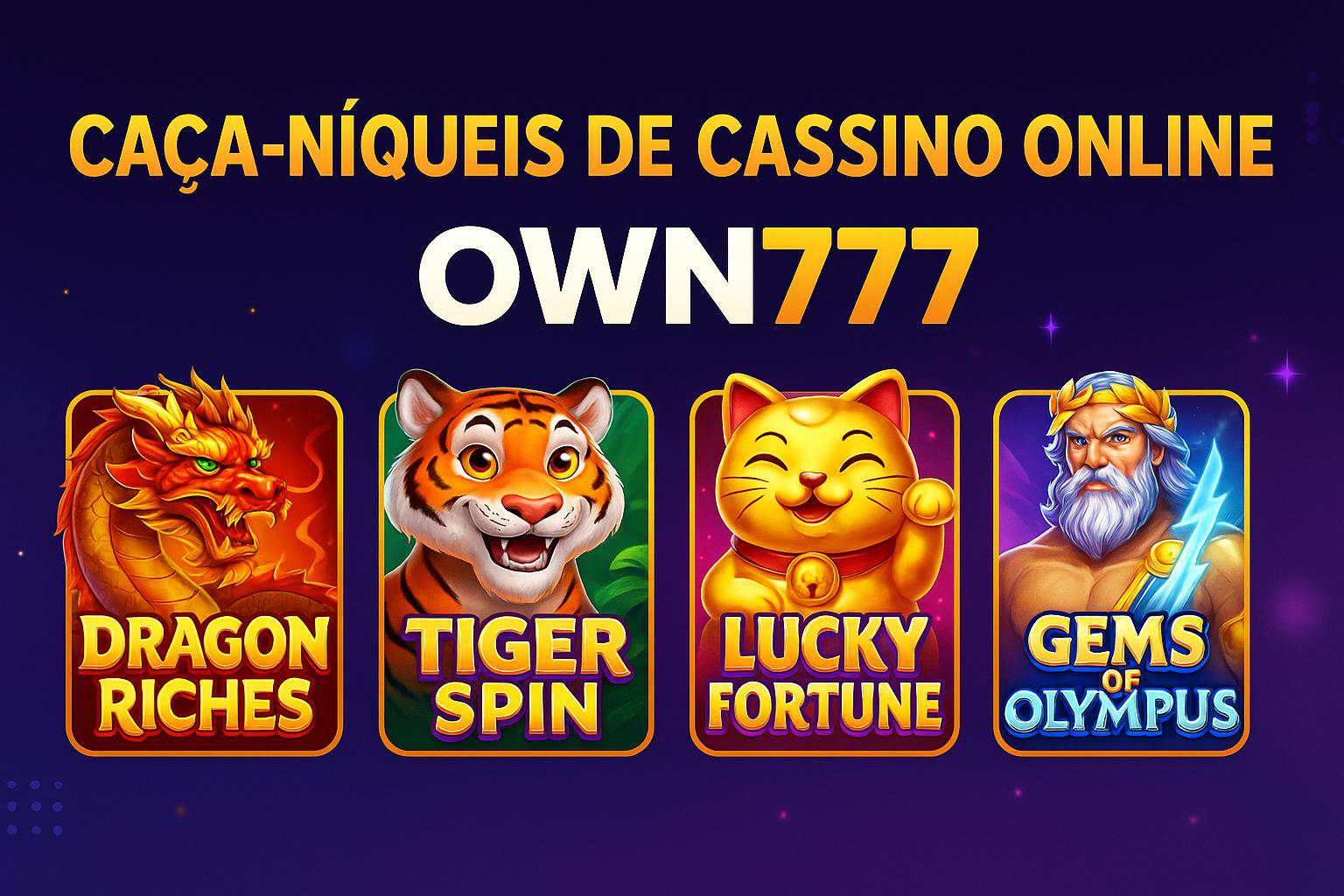 Jogos de Slot no Casino Online OWN777
