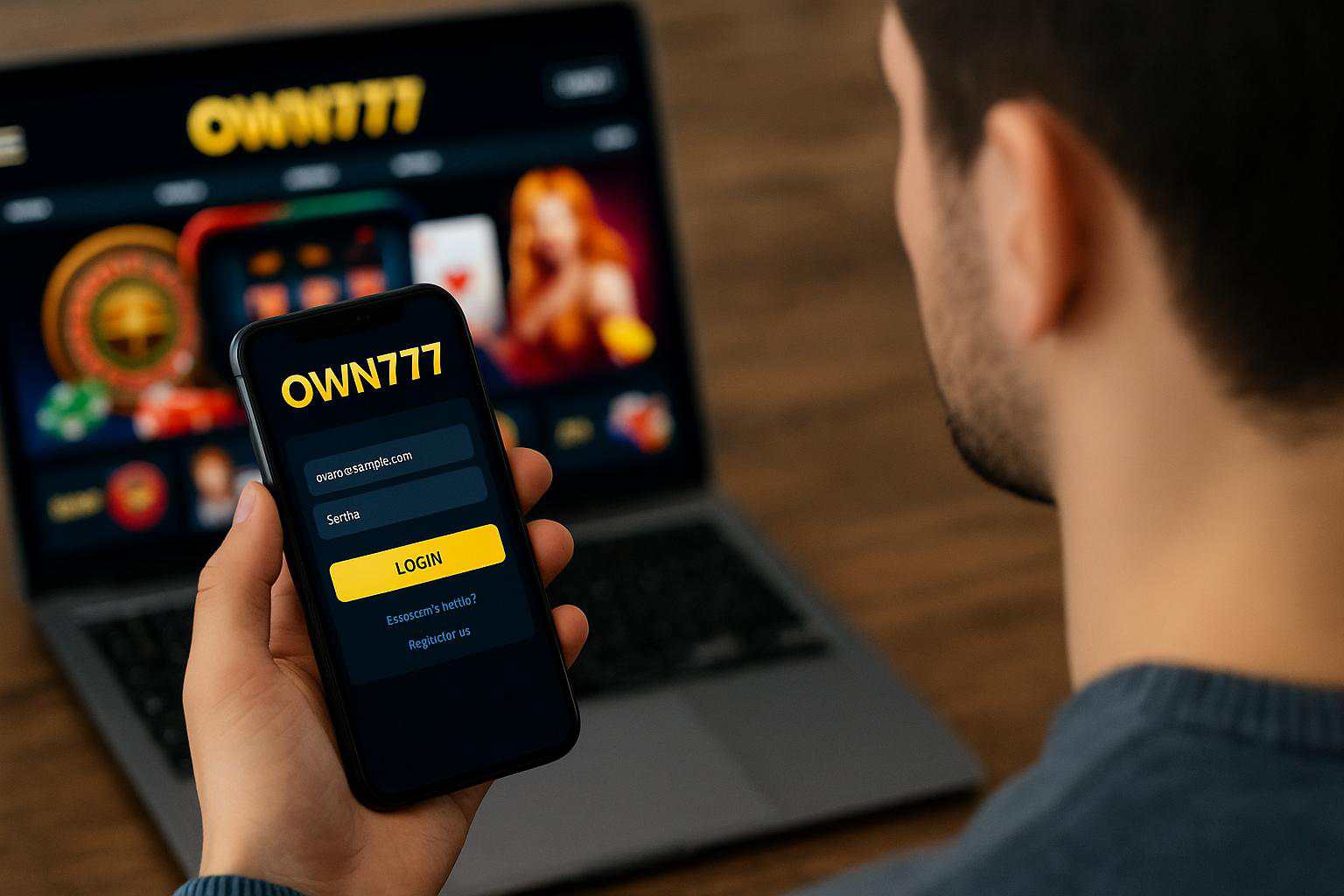 Login no Cassino OWN777