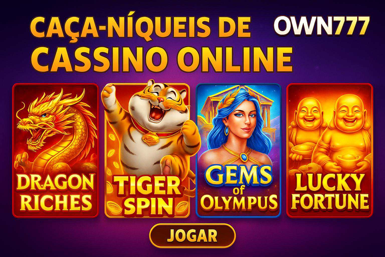 Explore o mundo das slot machines no OWN777 Casino